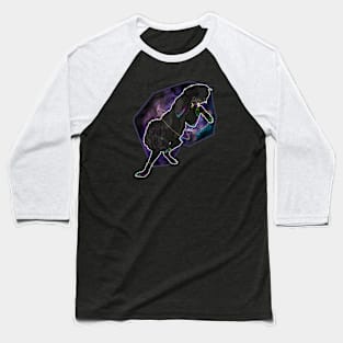 Cosmic Wolf Baseball T-Shirt